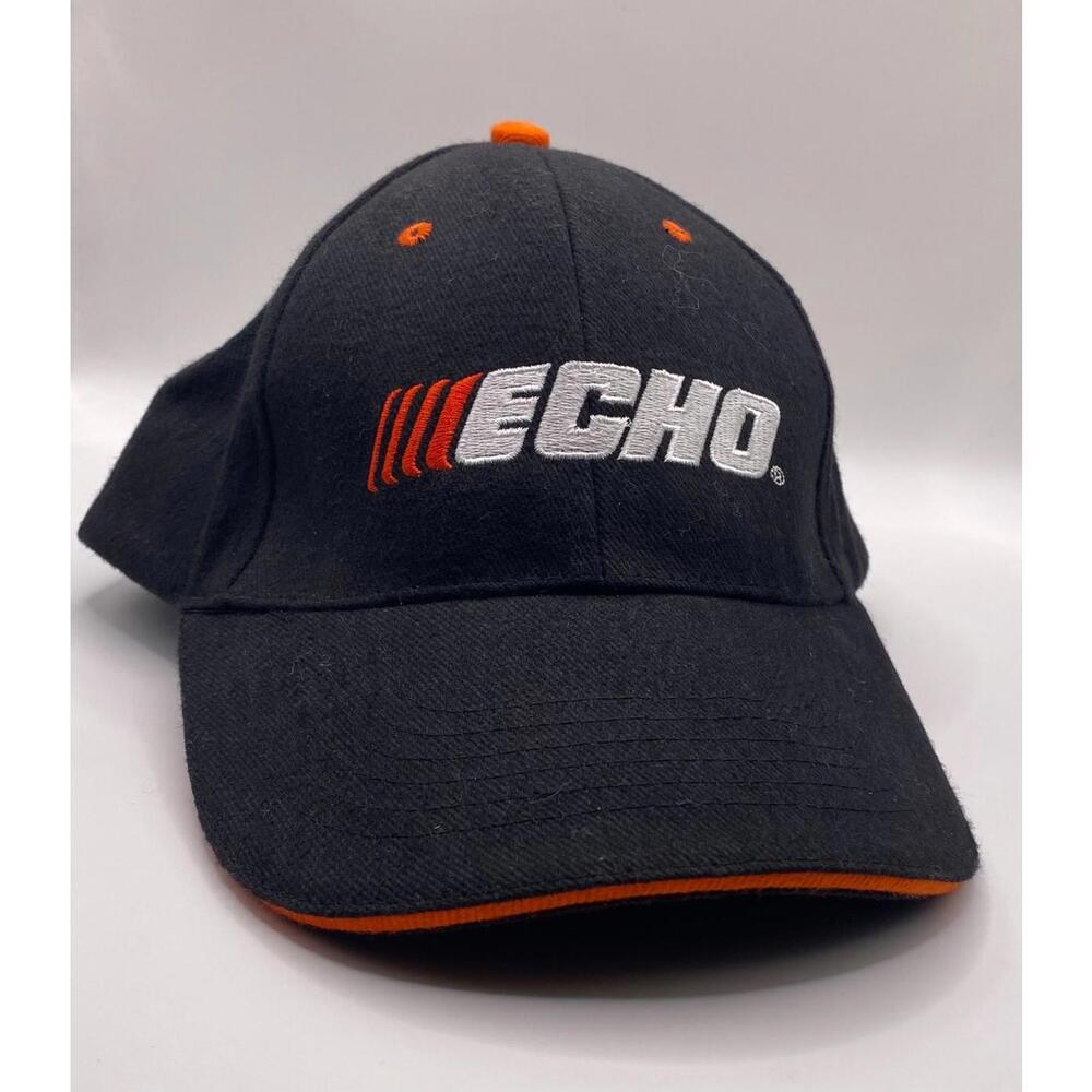 ECHO OUTDOOR POWER EQUIPMENT BLACK TRUCKER HAT